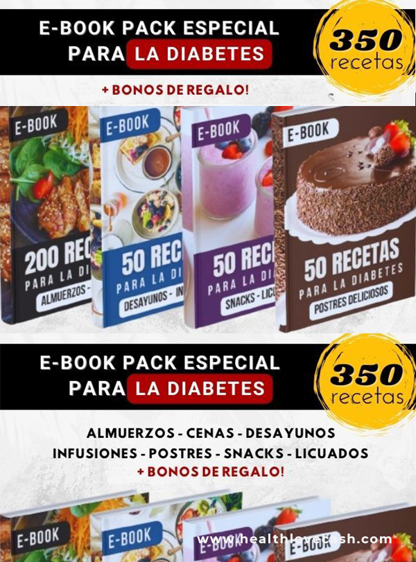 Pack de recetas para la diabetes
